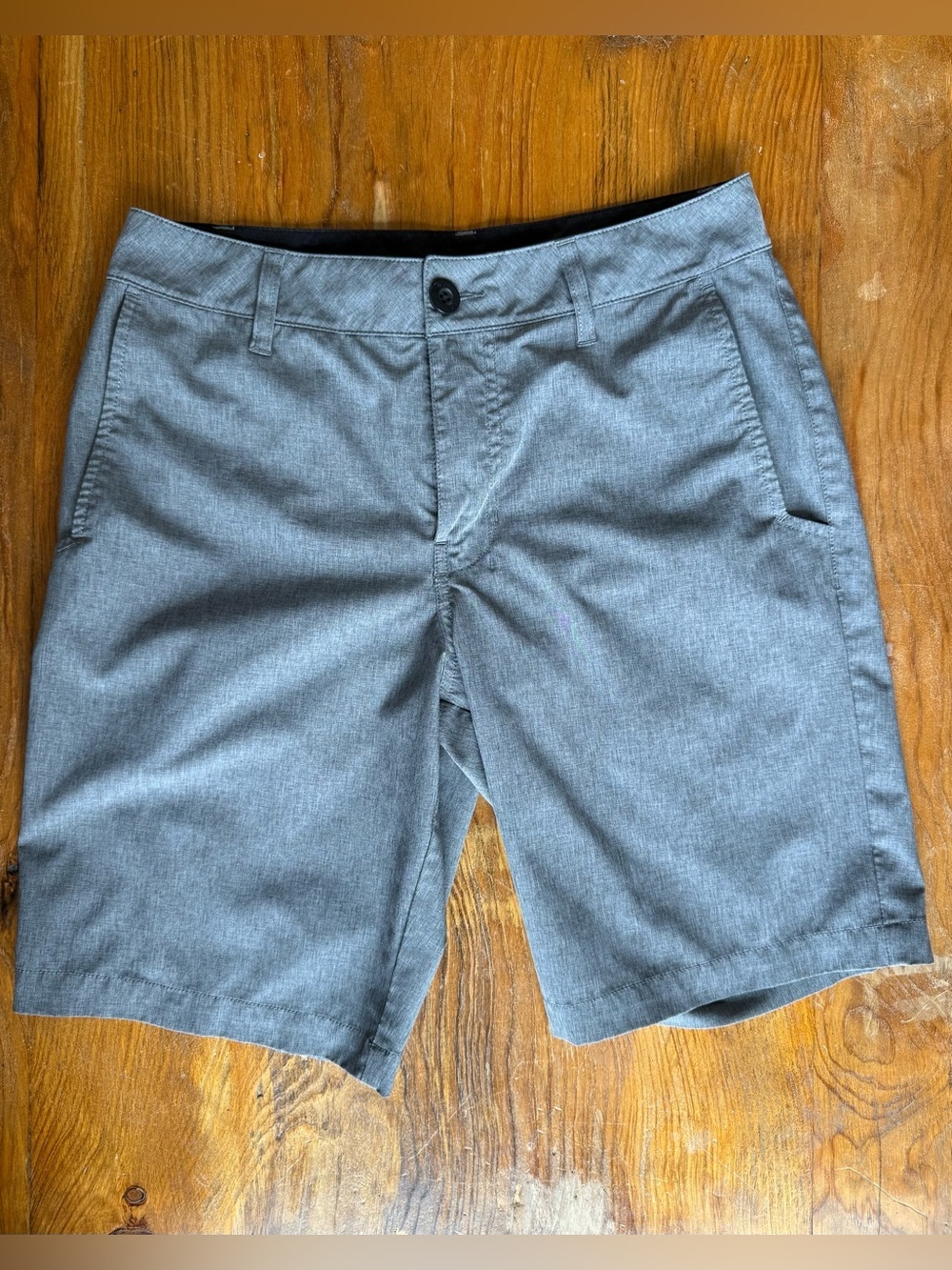 RSQ Men or Boy’s Grey Mid-Length Hybrid Submersible Shorts, 4 Way Stretch, Gray